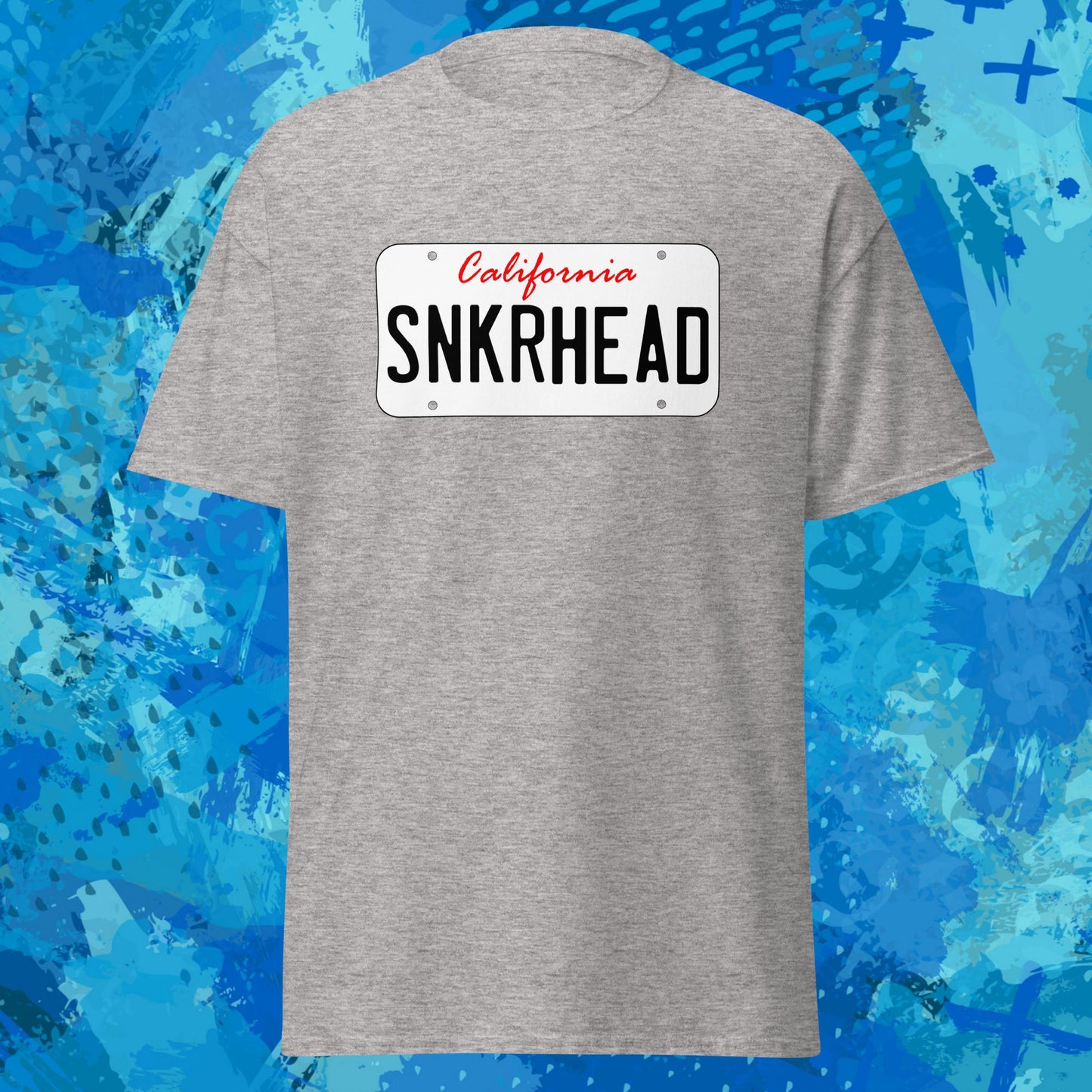 California Sneakhead License Plate T-Shirt