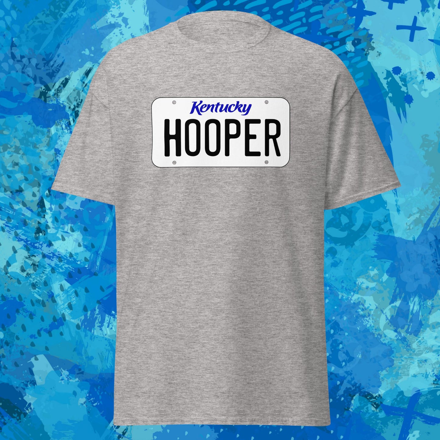 Hooper Kentucky License Plate T-Shirt