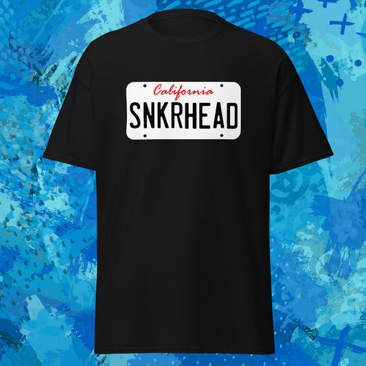 California Sneakhead License Plate T-Shirt