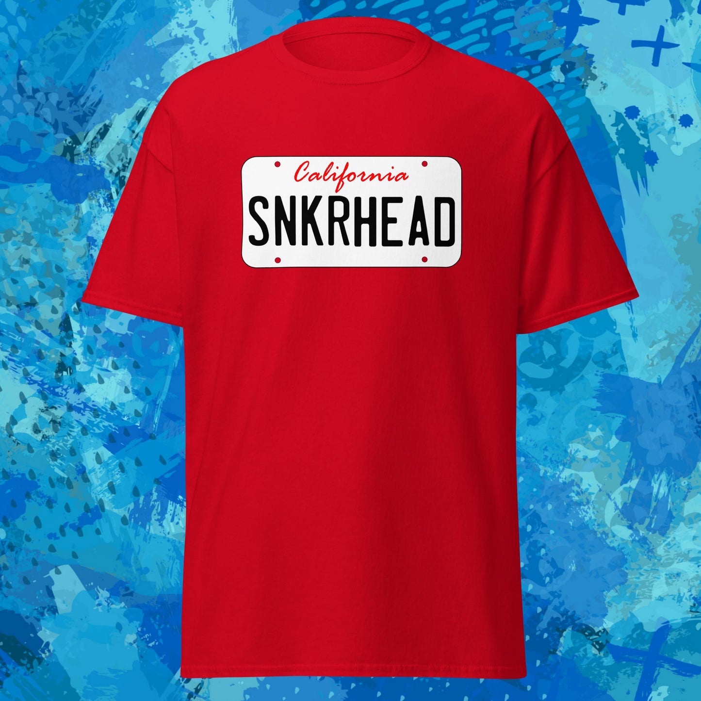 California Sneakhead License Plate T-Shirt