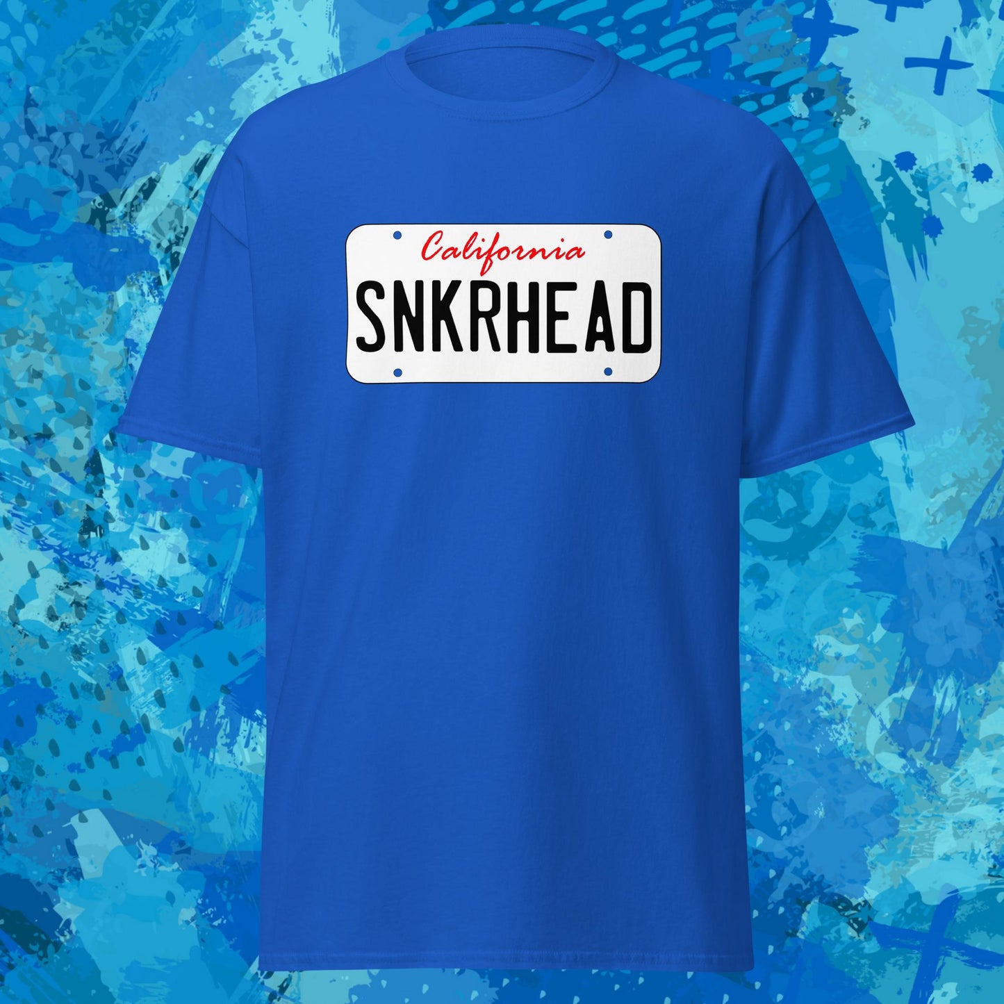 California Sneakhead License Plate T-Shirt