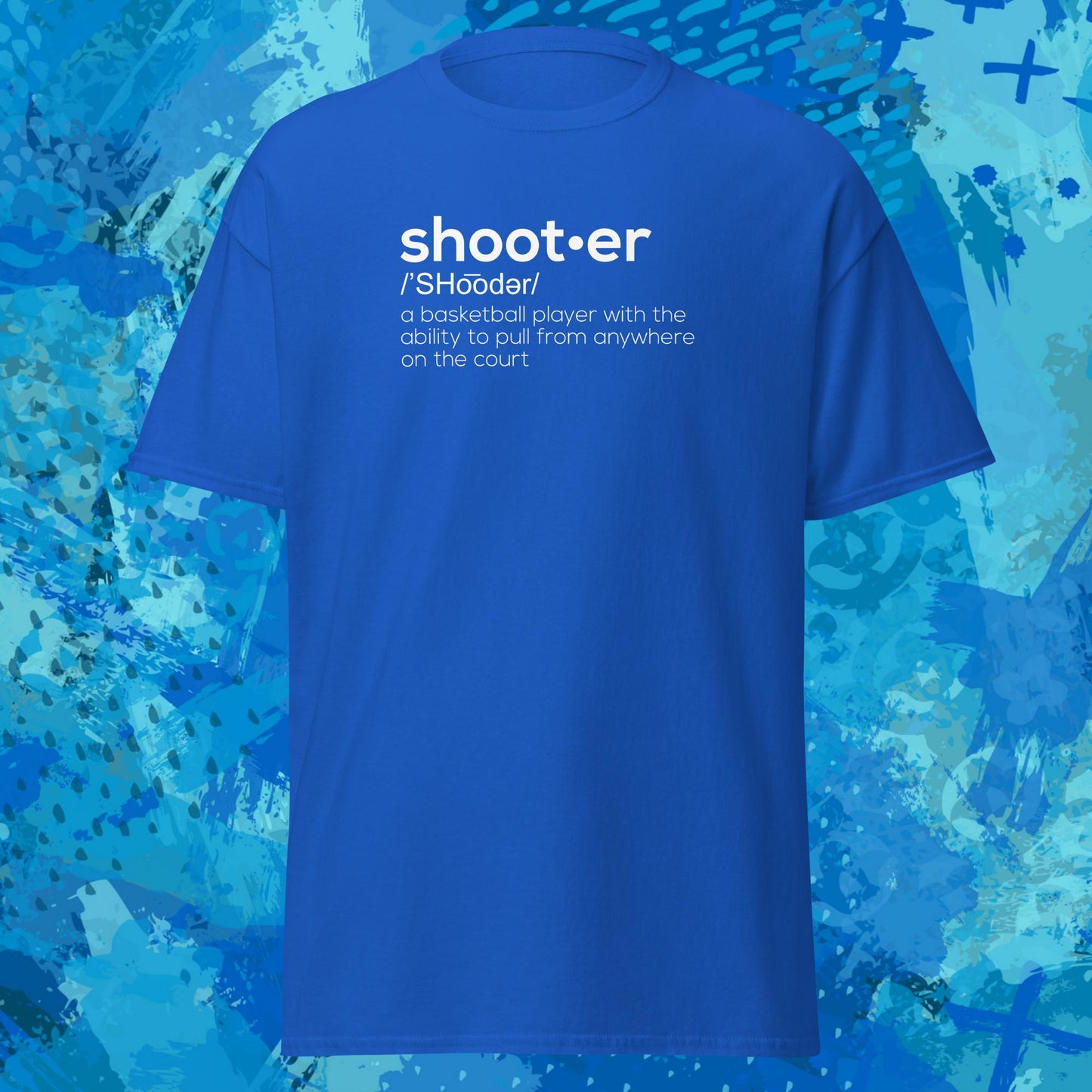 Shooter Definition Basketball T-Shirt